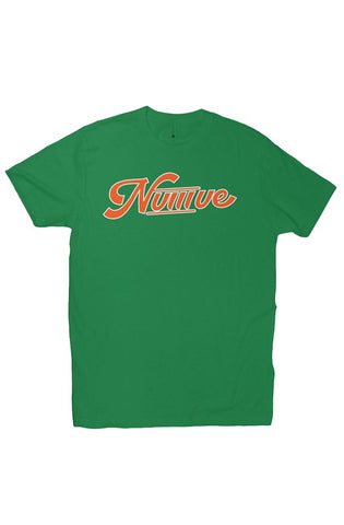 Retro Warrior Crew - Green - NVIIIVE APPAREL